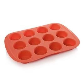 Forma silikonowa do pieczenia 12 muffinek i babeczek - górna średnica otworu 7 cm | TESCOMA DELICIA SILICON PRIME