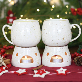 Zestaw do grzańca - dwa kubki Oskar z podgrzewaczami oraz pudełko prezentowe