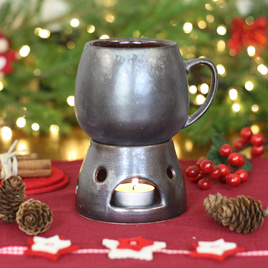 Zestaw prezentowy do grzanego wina - kubek Oskar z podgrzewaczem oraz pudełko prezentowe