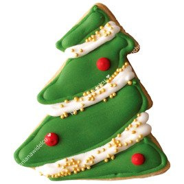 Foremka do wykrawania ciastek - strojna choinka, wysokość 7,5 cm | BIRKMANN CHRISTMAS