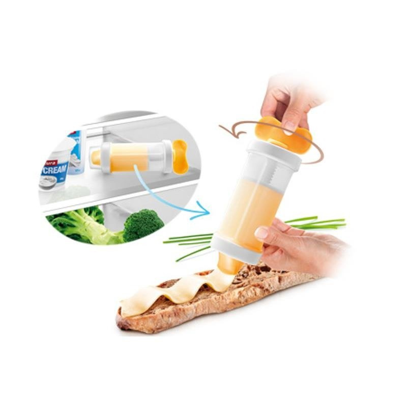 Dekorator do masła i serków kanapkowych - 4 wymienne nakładki | TESCOMA DELLA CASA