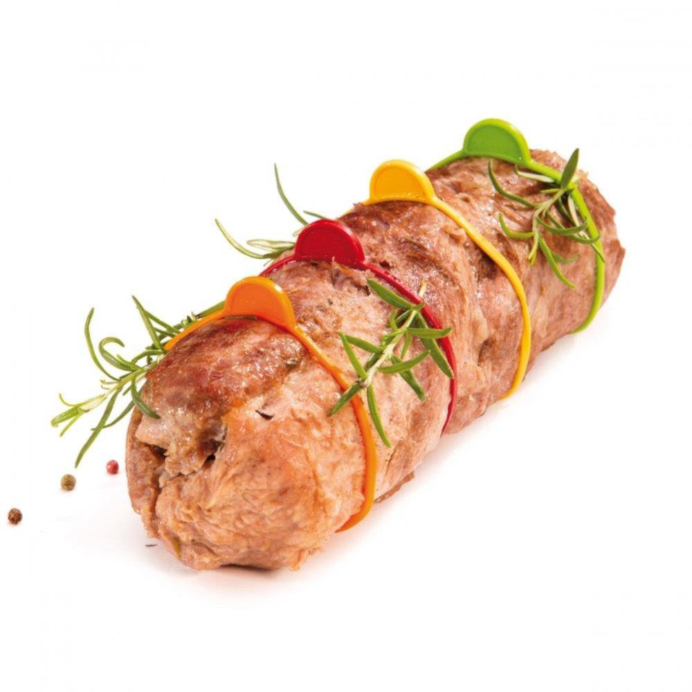 Silikonowe gumki do wiązania rolad, drobiu, warzyw - komplet 5 szt | TESCOMA DELICIA