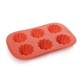 Forma silikonowa do pieczenia babeczek w kształcie kwiatków - średnica górna 7 cm | TESCOMA DELICIA SILICON PRIME