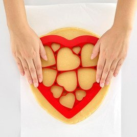 Szablon do wykrawania serduszek | LEKUE PUZZLE HEARTS