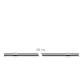 Stalowy wieszak reling kuchenny listwa relingowa - długość 60 cm | TESCOMA MONTI